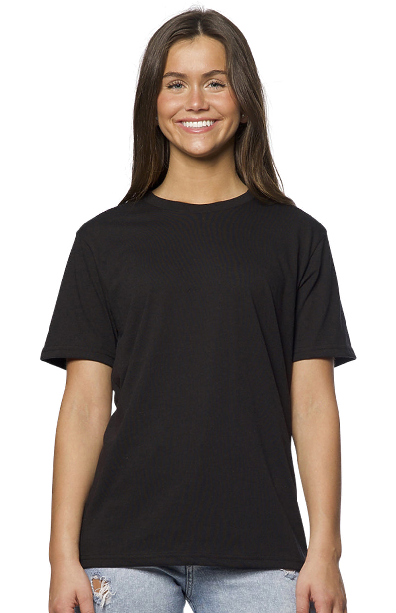 Blank Made in USA Bamboo/ Organic Cotton T-Shirt Black