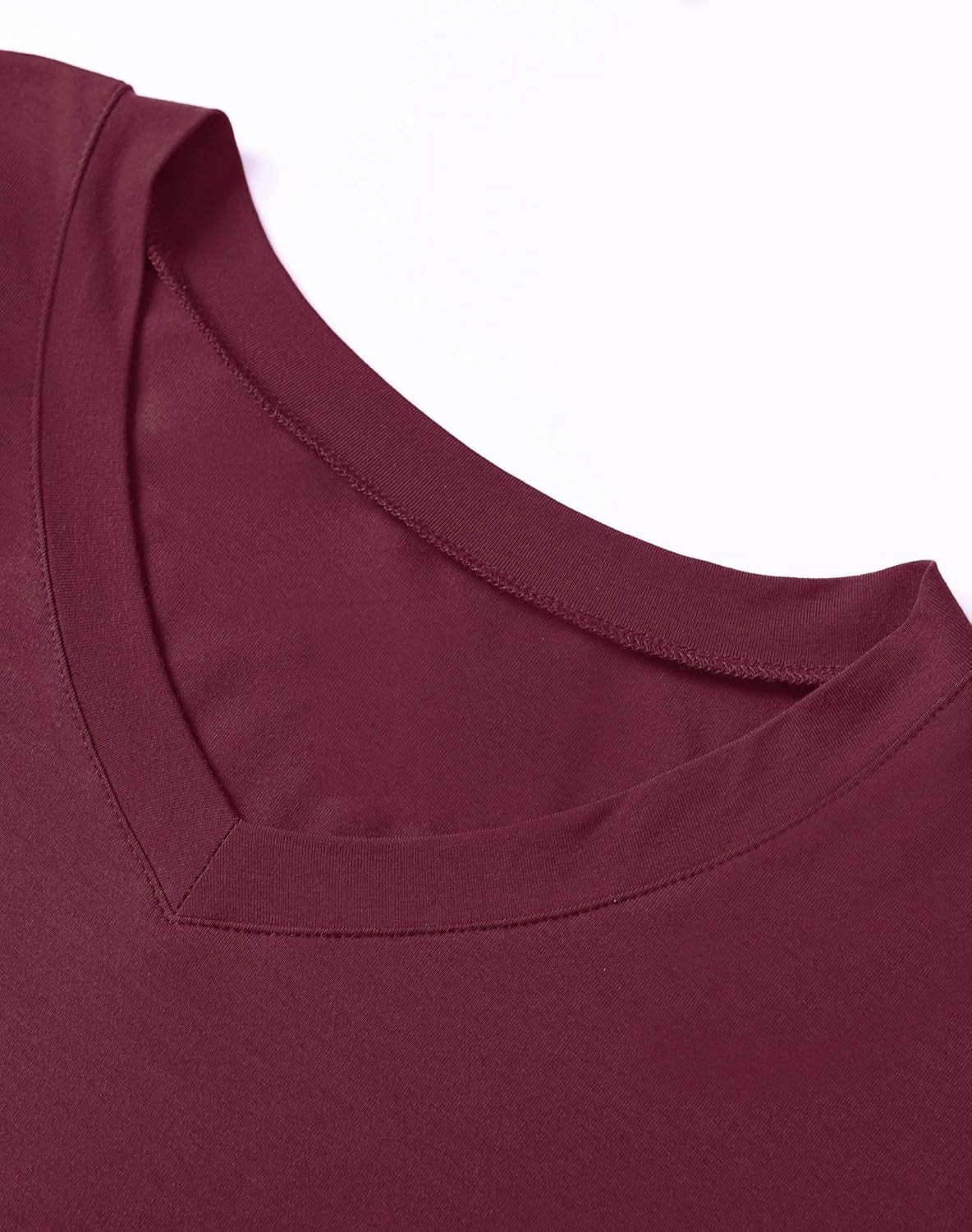 Men'S Viscose Nightshirt Short Sleeves Sleep Shirt