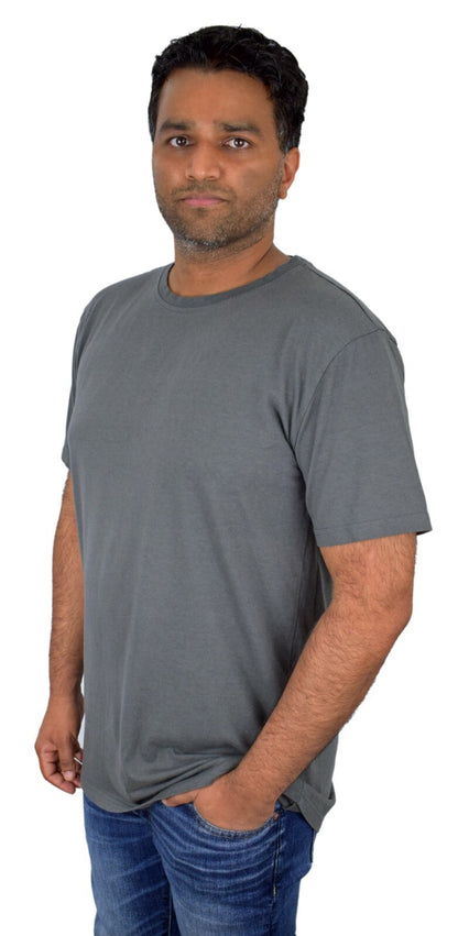 Soft & Simple Men'S T-Shirt - Organic Bamboo Cotton, Cooling, Breathable & Comfy