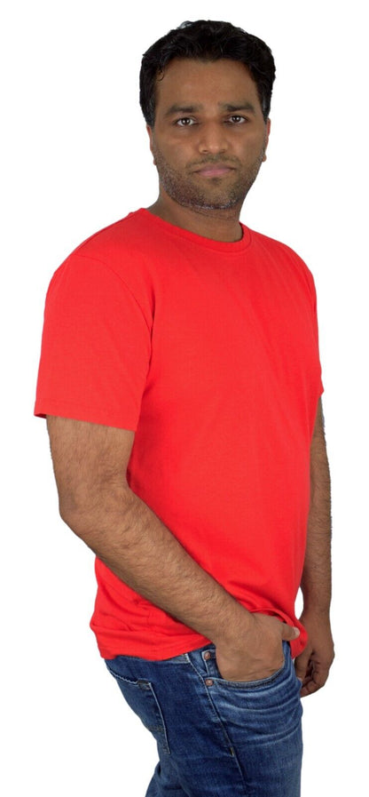 Soft & Simple Men'S T-Shirt - Organic Bamboo Cotton, Cooling, Breathable & Comfy