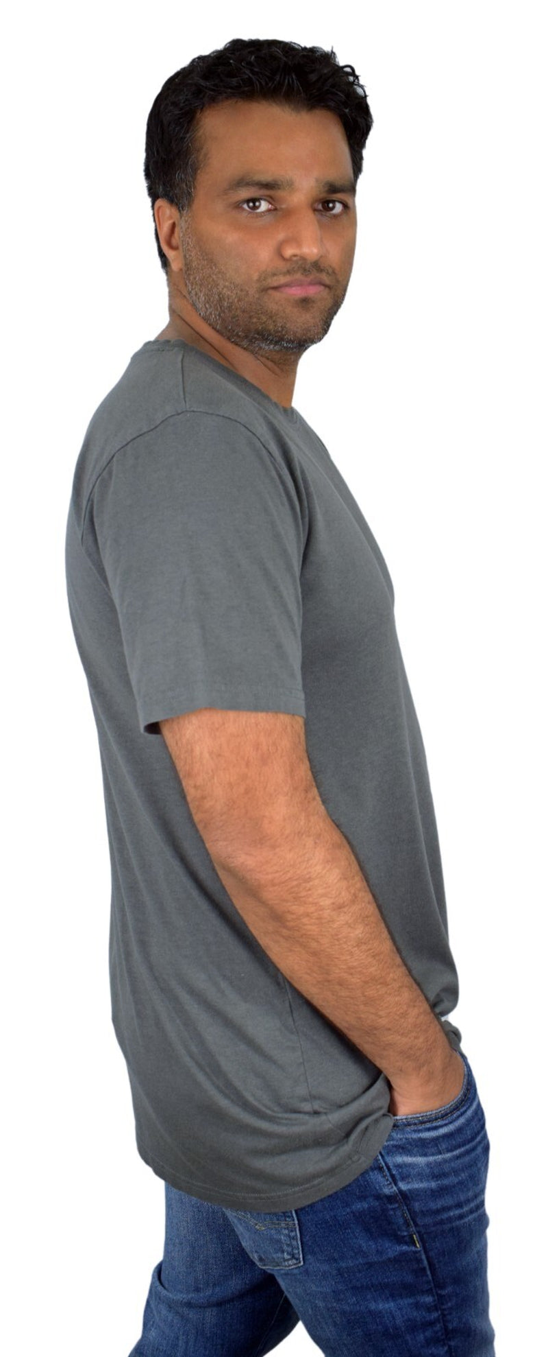 Soft & Simple Men'S T-Shirt - Organic Bamboo Cotton, Cooling, Breathable & Comfy