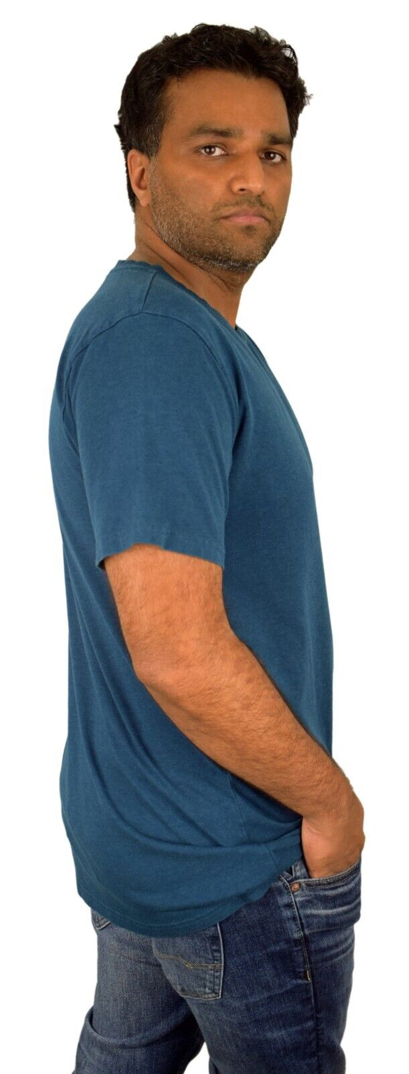 Soft & Simple Men'S T-Shirt - Organic Bamboo Cotton, Cooling, Breathable & Comfy