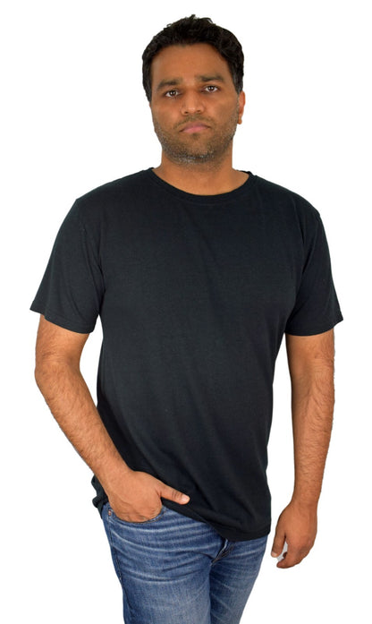 Soft & Simple Men'S T-Shirt - Organic Bamboo Cotton, Cooling, Breathable & Comfy
