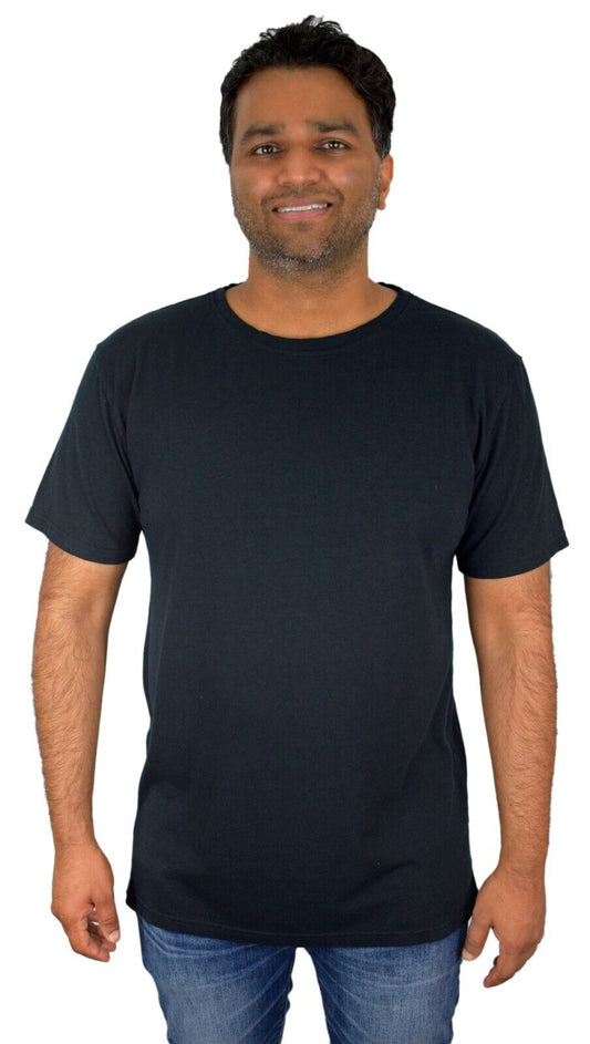 Soft & Simple Men'S T-Shirt - Organic Bamboo Cotton, Cooling, Breathable & Comfy