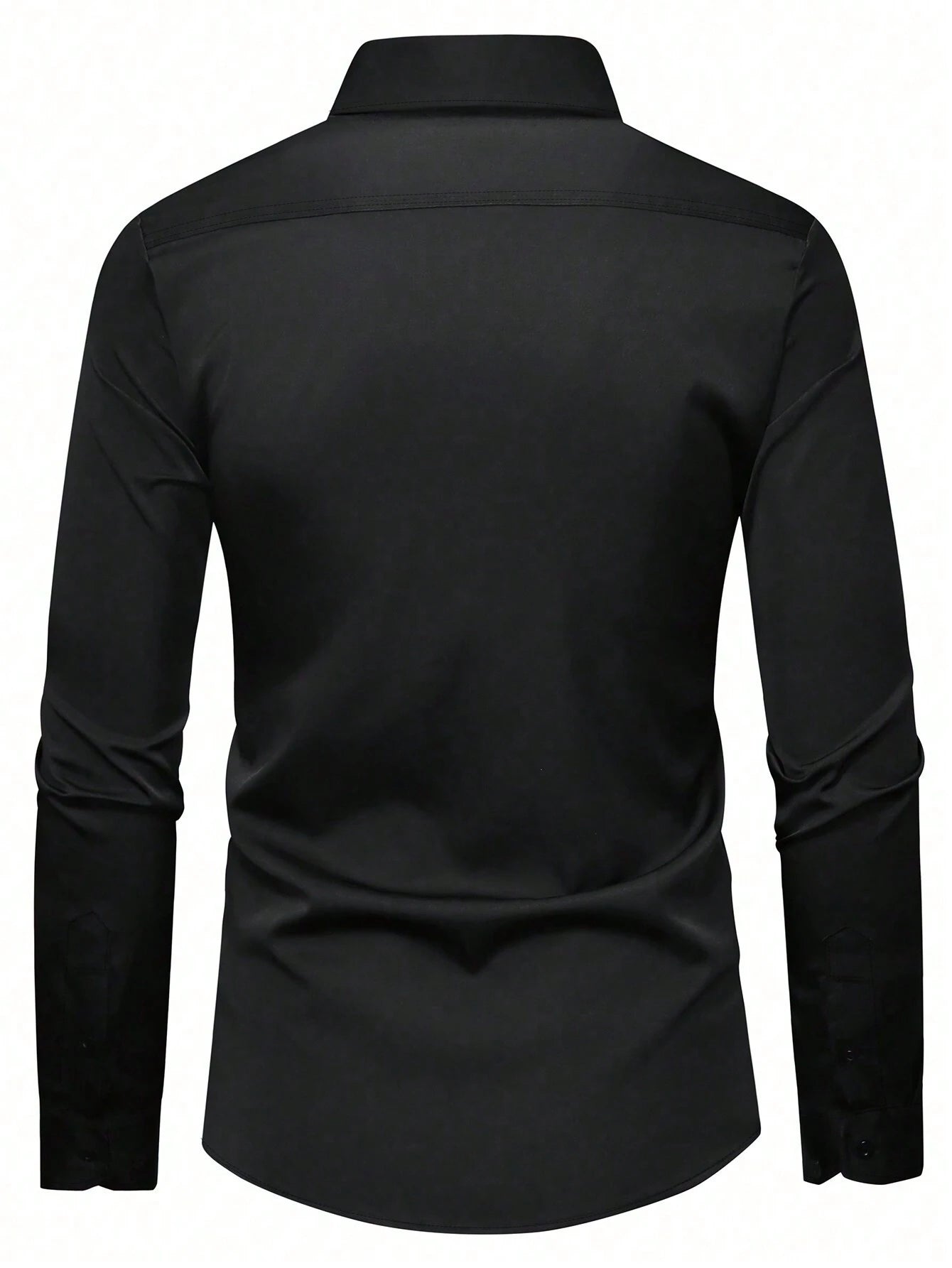 Manfinity Mode Men Contrast Trim Button up Shirt