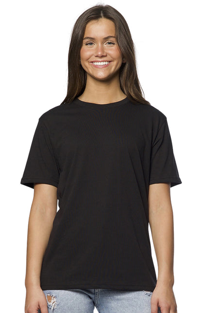 Blank Made in USA Bamboo/ Organic Cotton T-Shirt Black