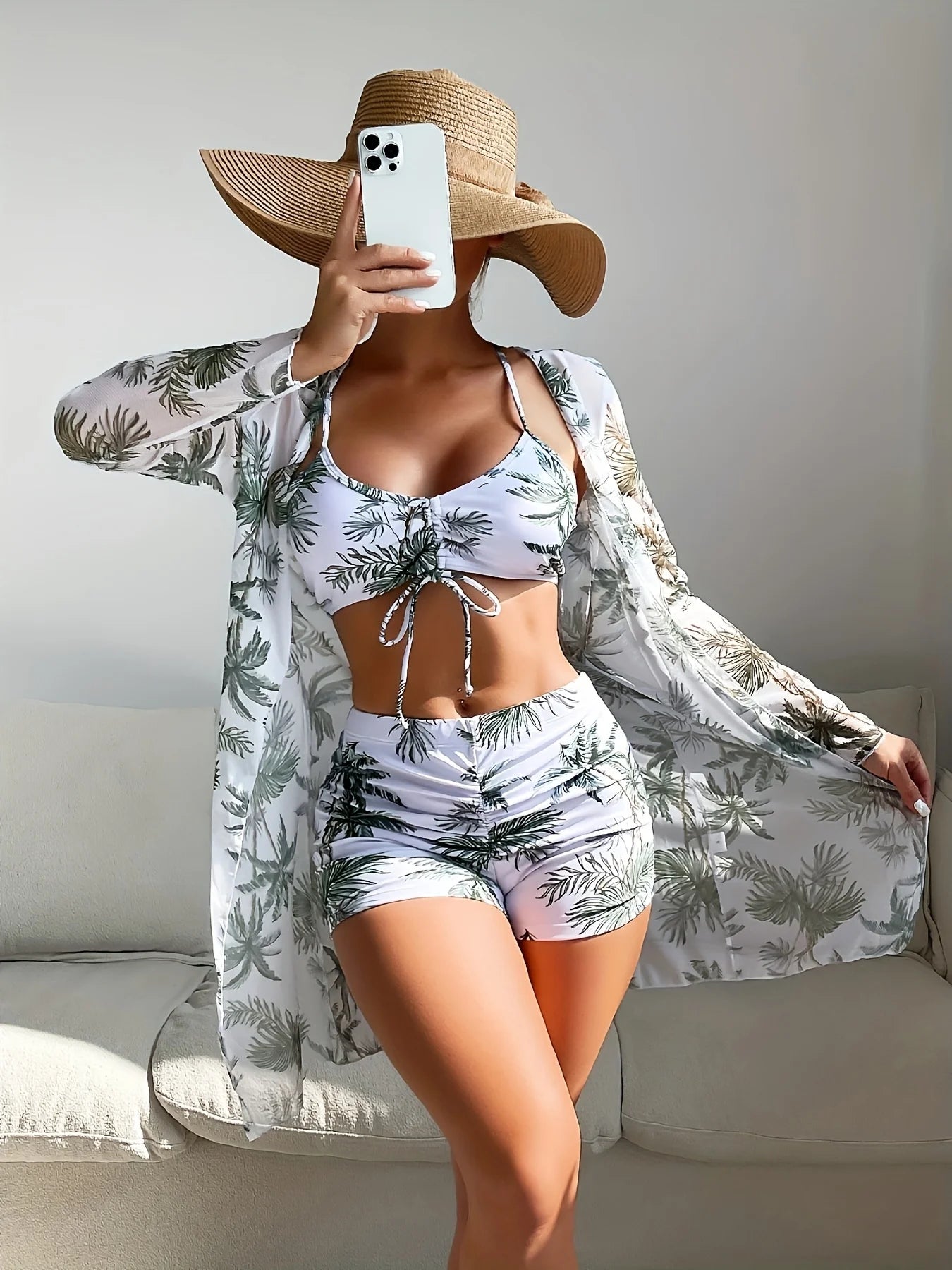 Women Fashion Beach Style Bikini Set